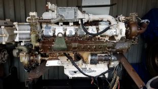 Mercedes/MTU V12 Marine Diesel Engine (Spares or Repair)