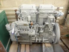 Rebuilt Gardner Model 4LW Marine Diesel Engine