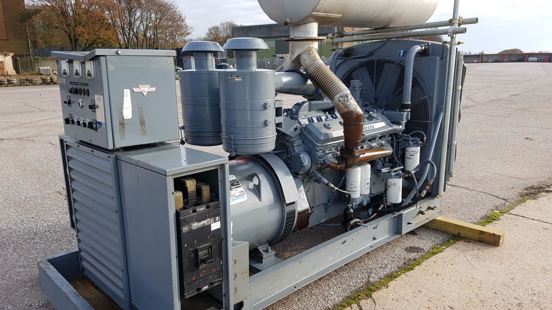 Detroit/Marathon 250KVA Ex Standby Generator - Image 14 of 17