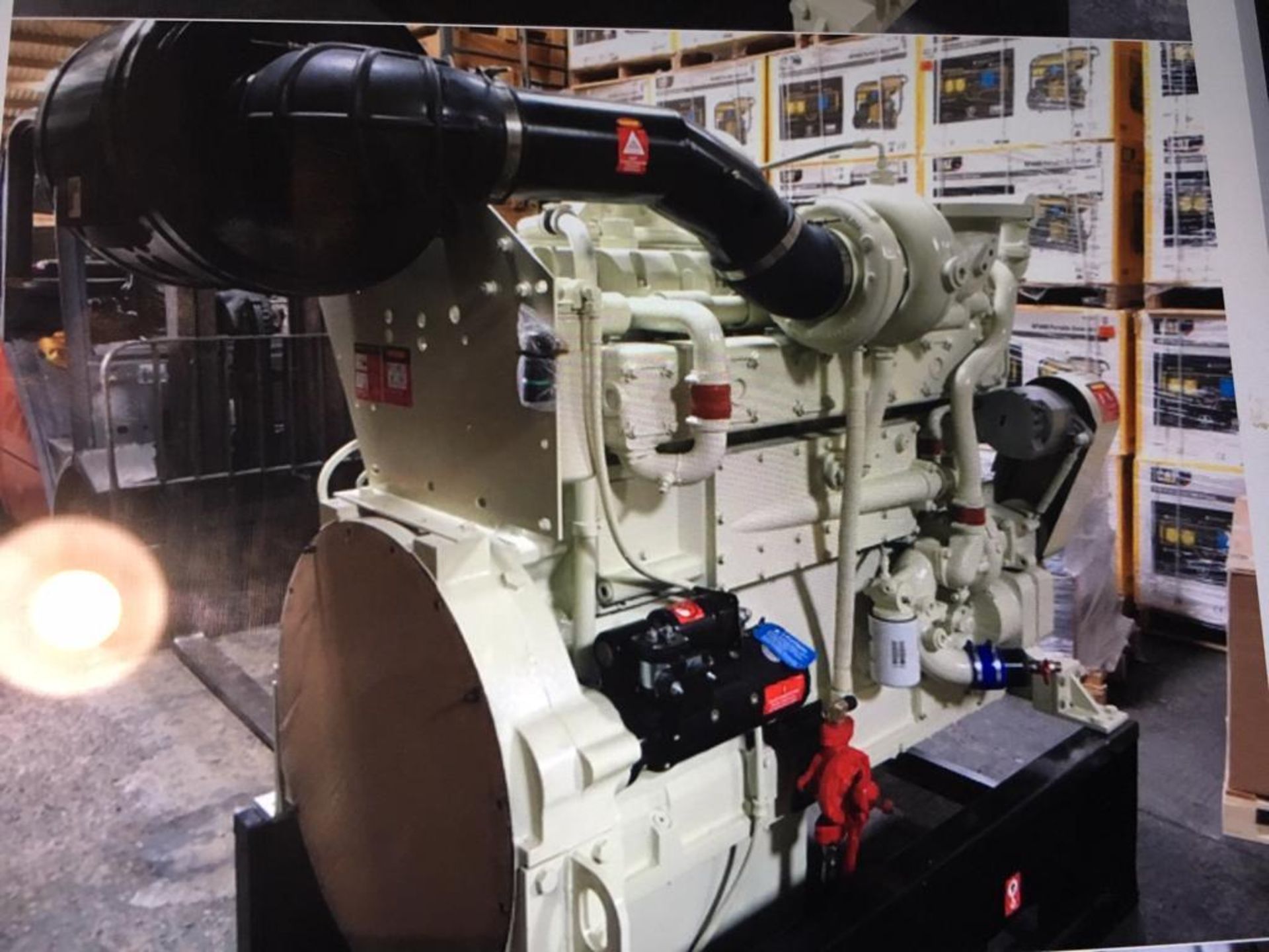 Cummins model KTA19-M600 Marine Diesel Engine - unused - Image 4 of 4