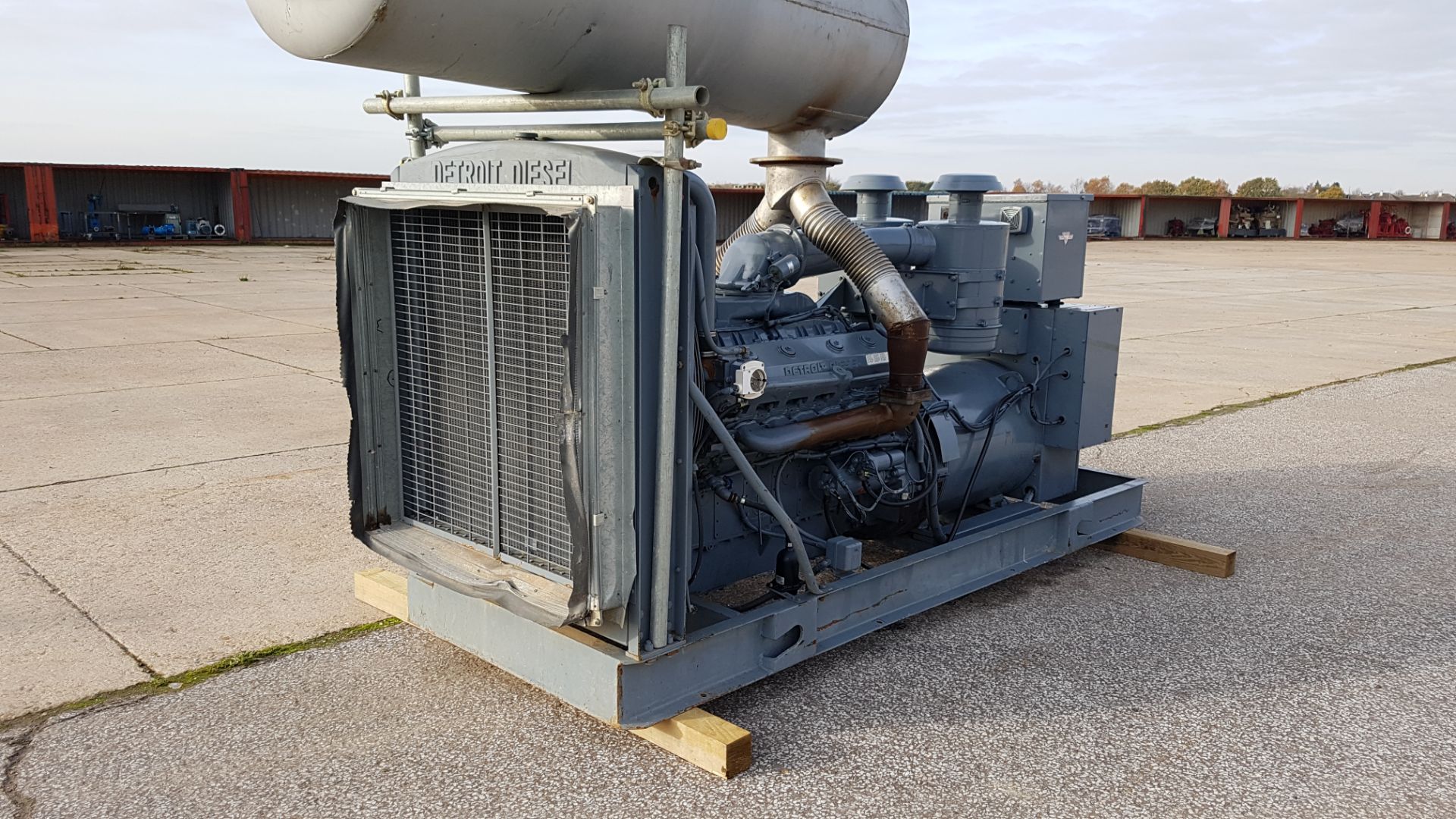 Detroit/Marathon 250KVA Ex Standby Generator - Image 10 of 17