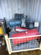 Gas Heater + 2 x Air Compressors