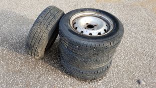 4 x As New Toyo Van Tyres & Wheels