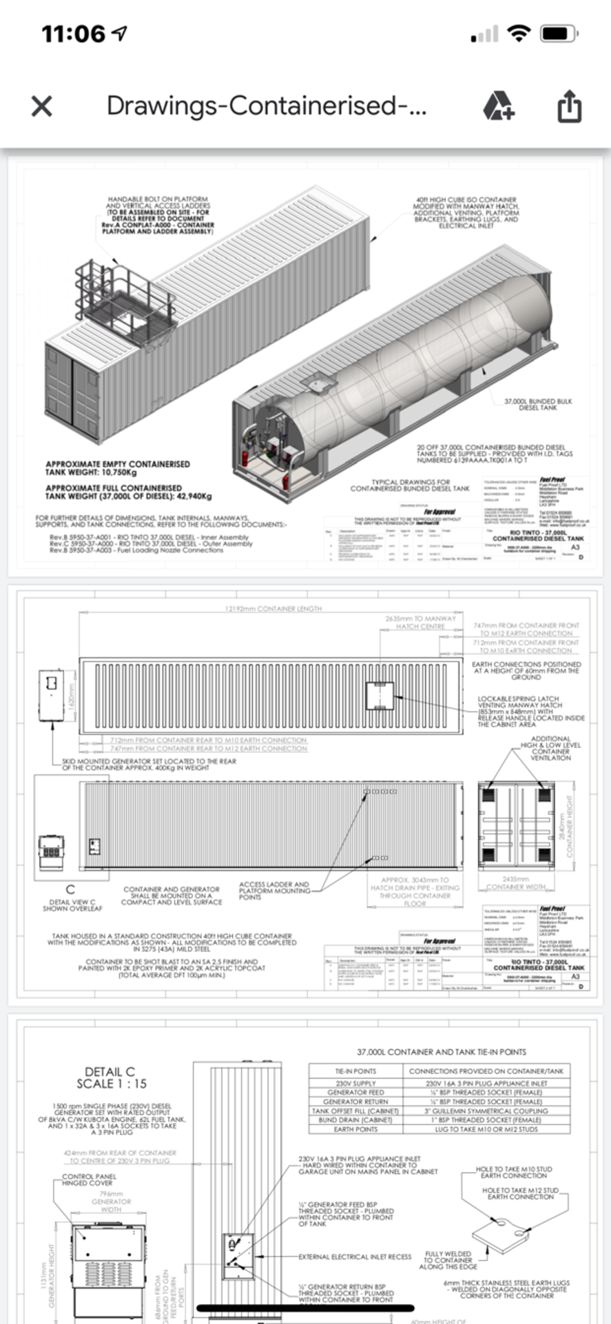 Fuel Proof Bunded Diesel Fuel Tank - Image 6 of 8