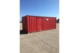 20' Steel Vandal Proof Site Office