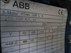 A.B.B M3AA 160LA Electric Motor