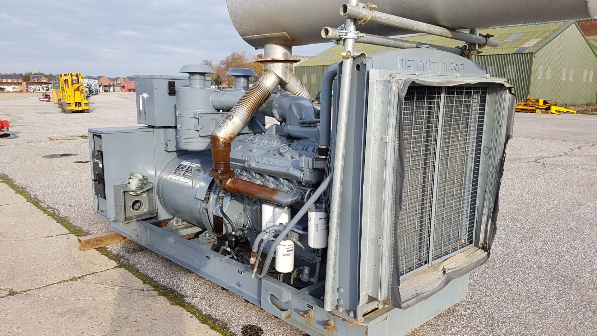 Detroit/Marathon 250KVA Ex Standby Generator - Image 2 of 17