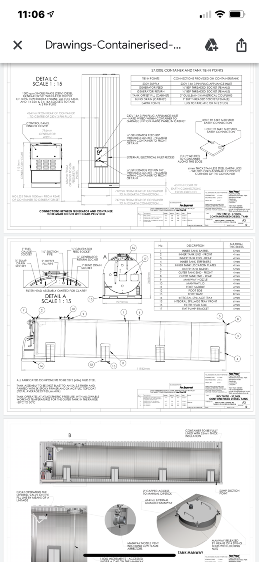 Fuel Proof Bunded Diesel Fuel Tank - Image 7 of 8