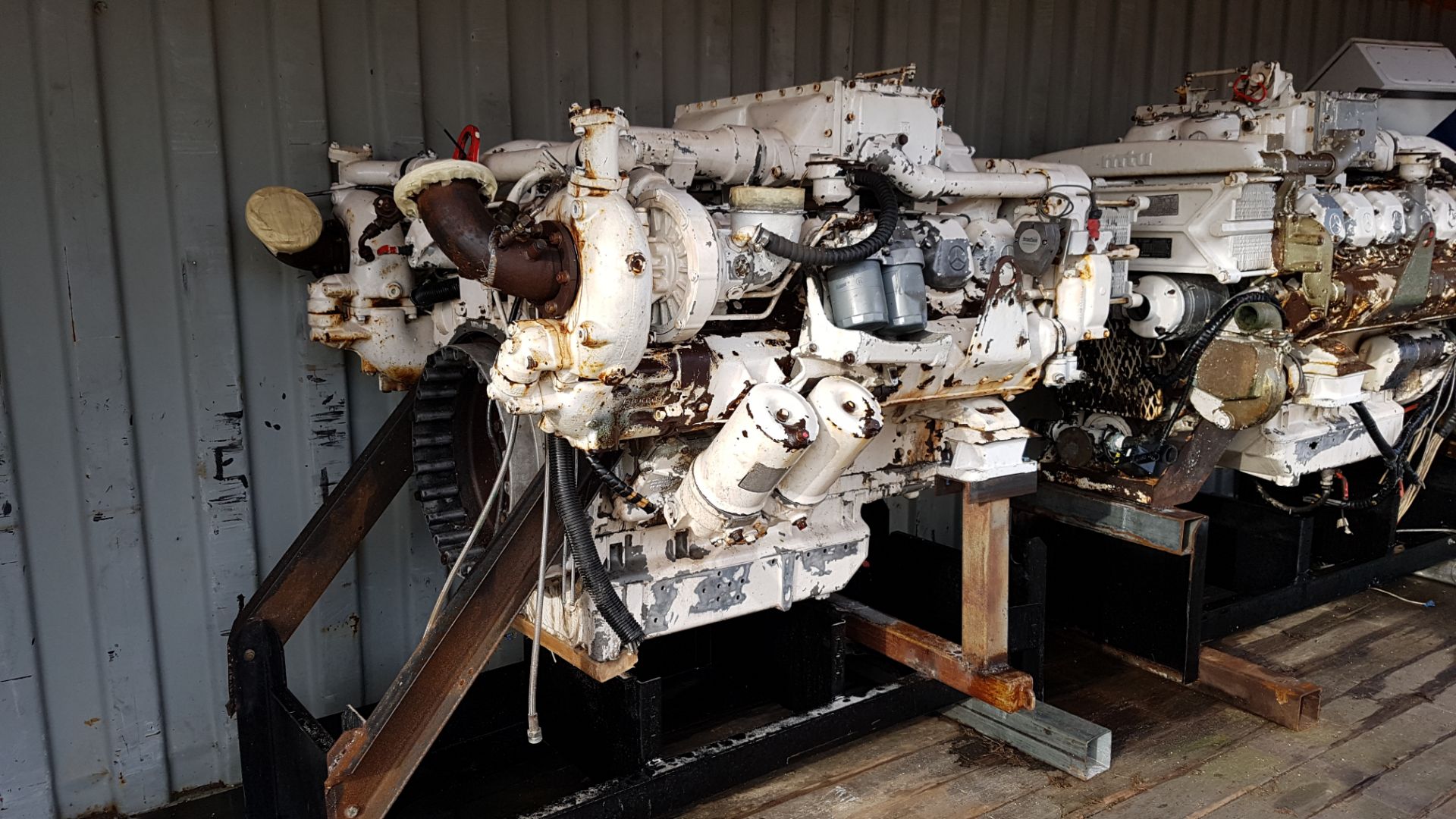 Mercedes/MTU V12 Marine Diesel Engine (Spares or Repair)