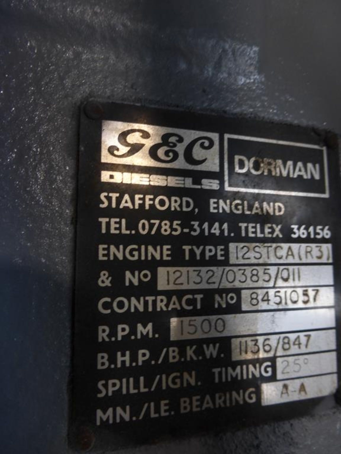 Perkins Dorman/Dale 1000KVA Ex Standby Generator - Image 5 of 5
