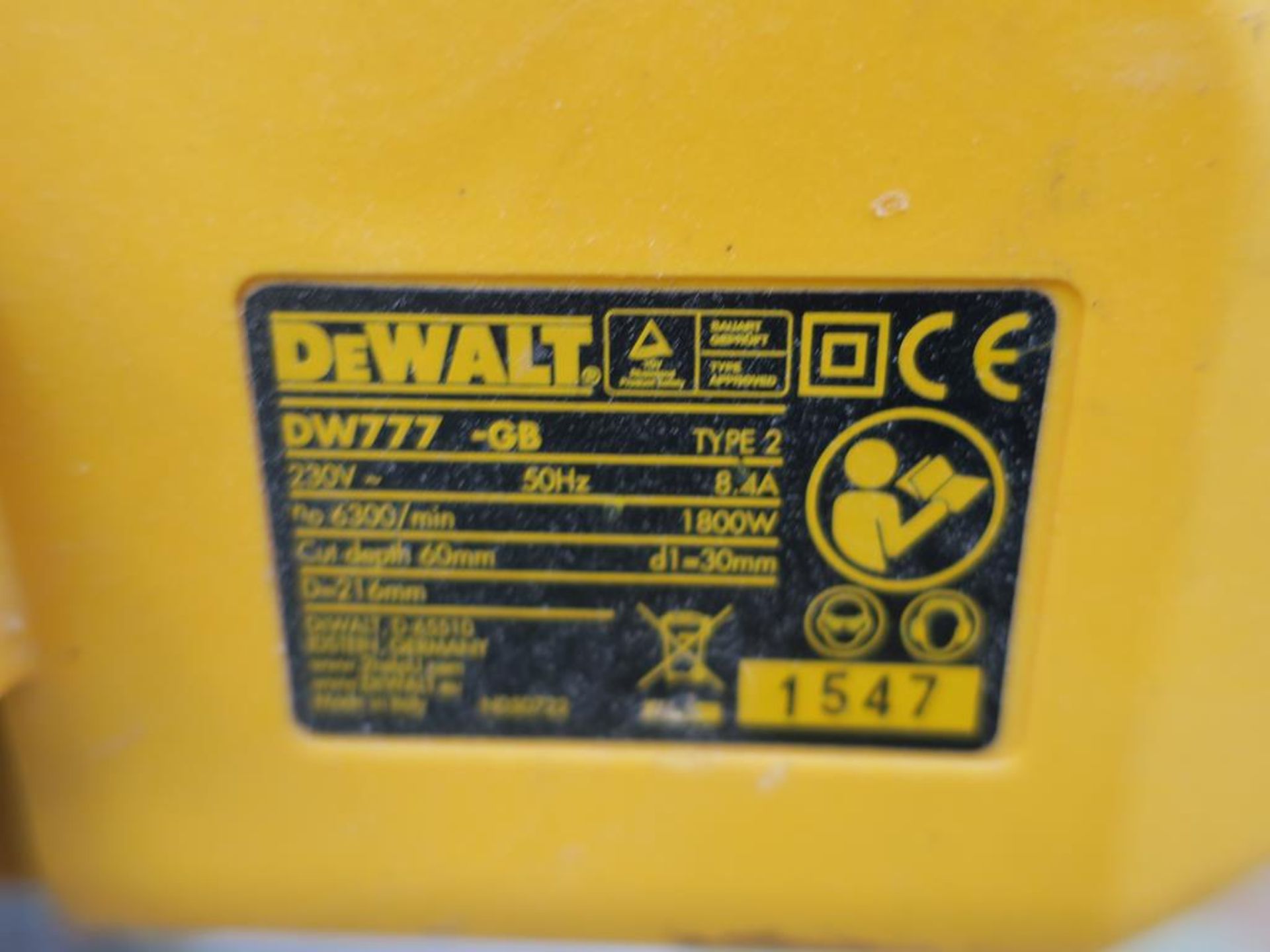 Dewalt Mitre Saw - Image 3 of 3