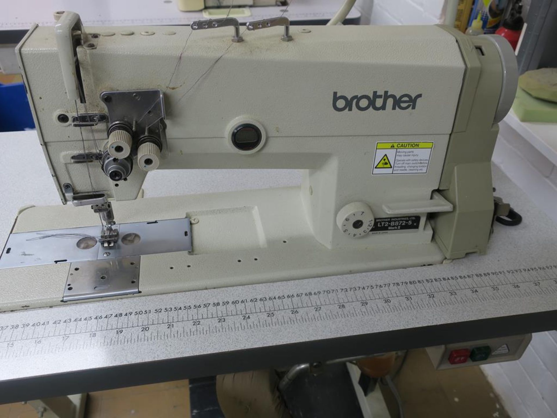 Brother Double Needle Heavy Duty Industrial Sewing Machine - Image 2 of 6