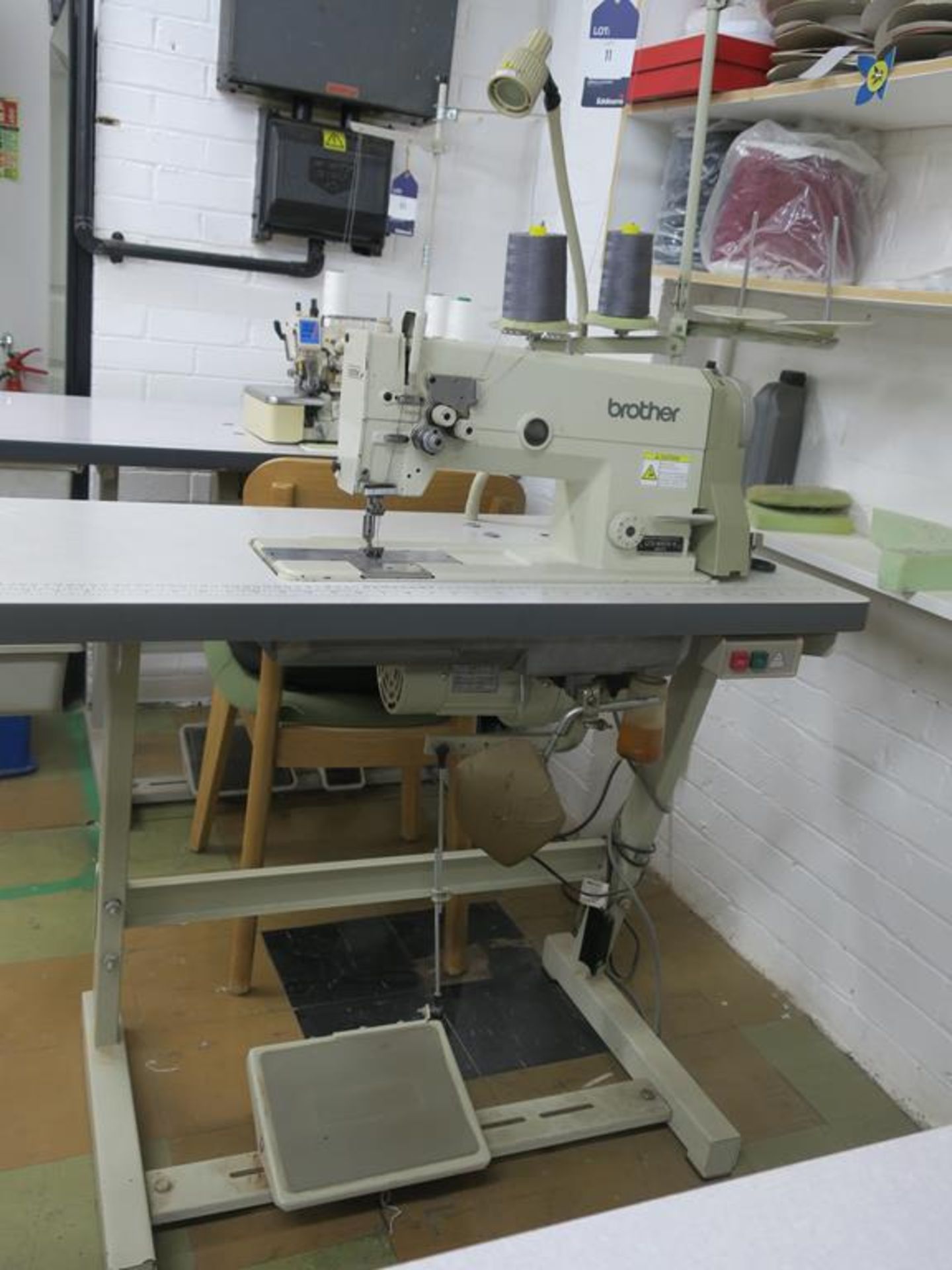 Brother Double Needle Heavy Duty Industrial Sewing Machine