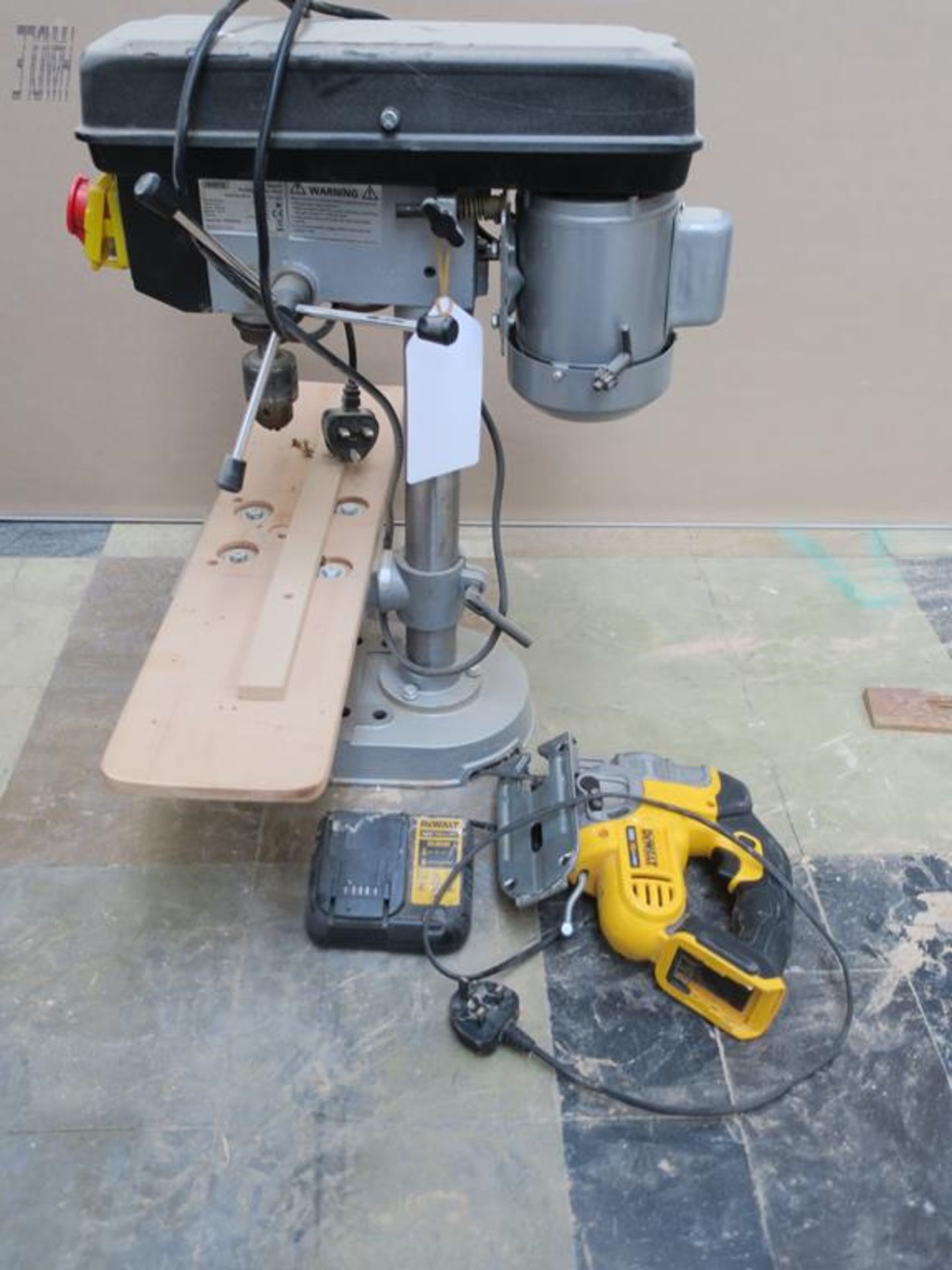 Draper Hobby Bench Drill and Dewalt Jigsaw