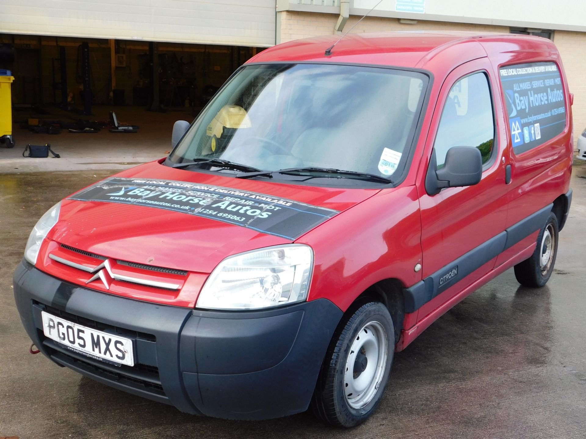 Citroen Berlingo, Registration PG05 MXS, 100,000 m