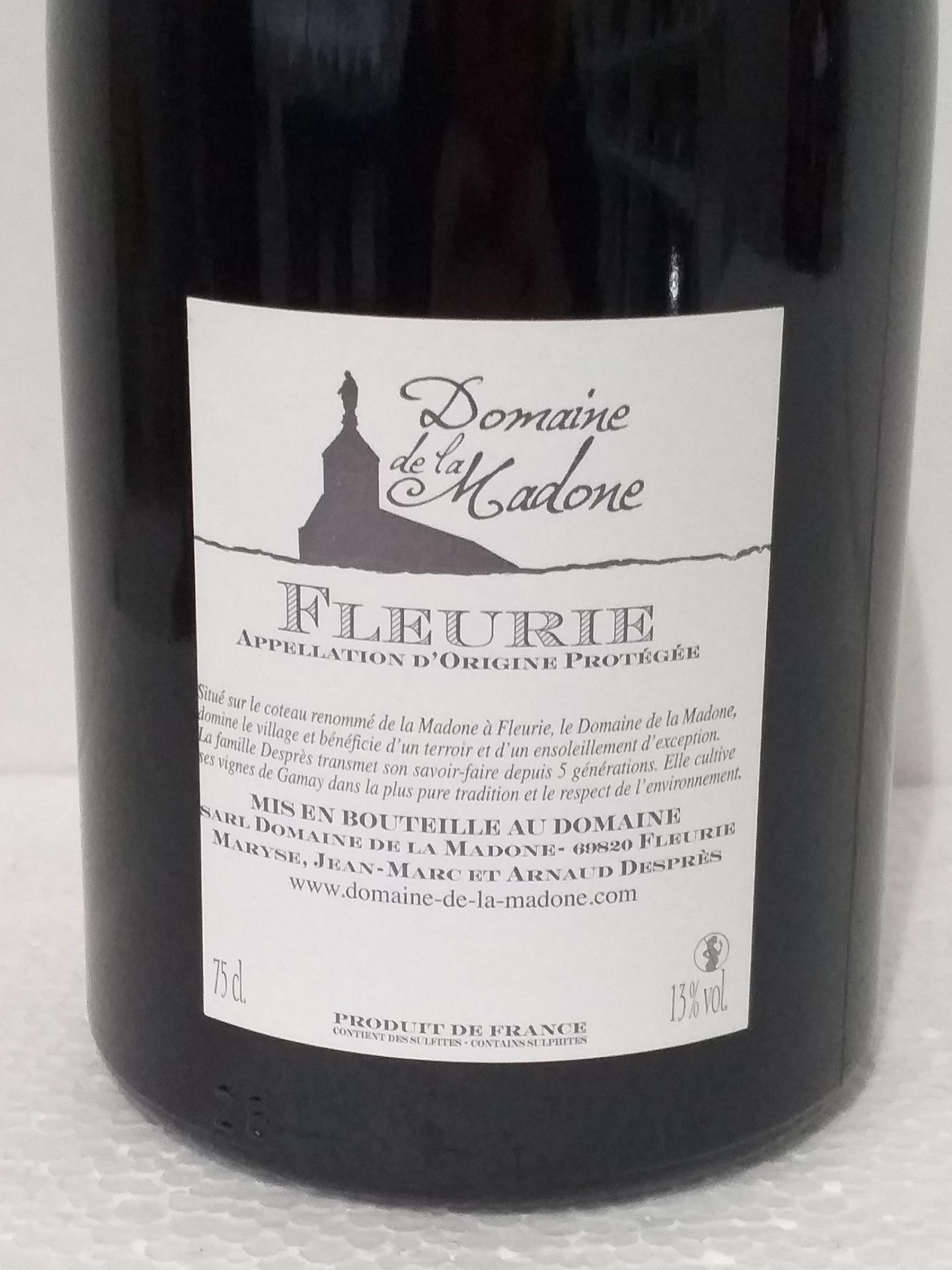 12 Bottles of Fleurie VV 2017 - Image 3 of 3