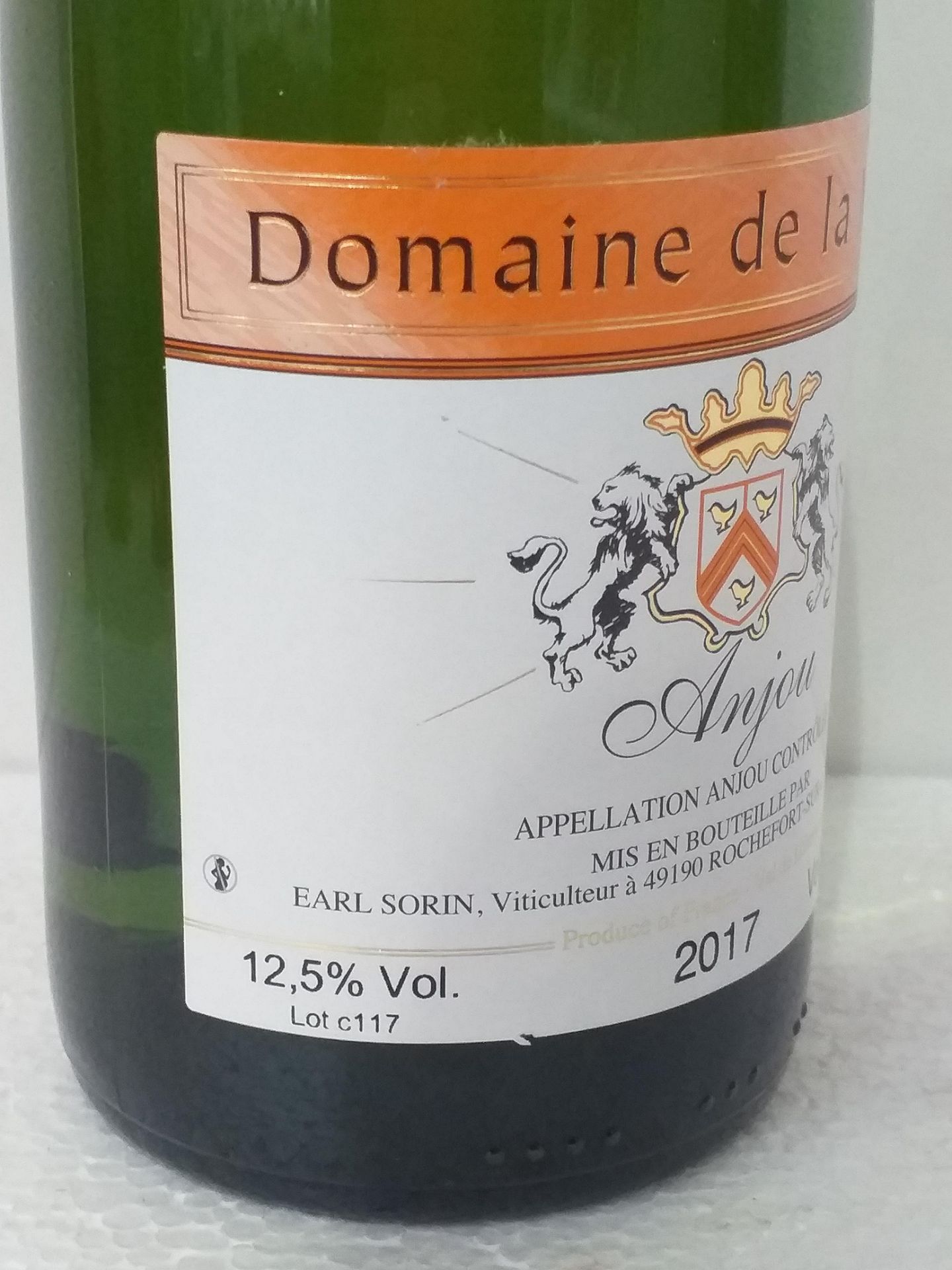12 Bottles of Anjou Blanc 2017 - Image 3 of 3