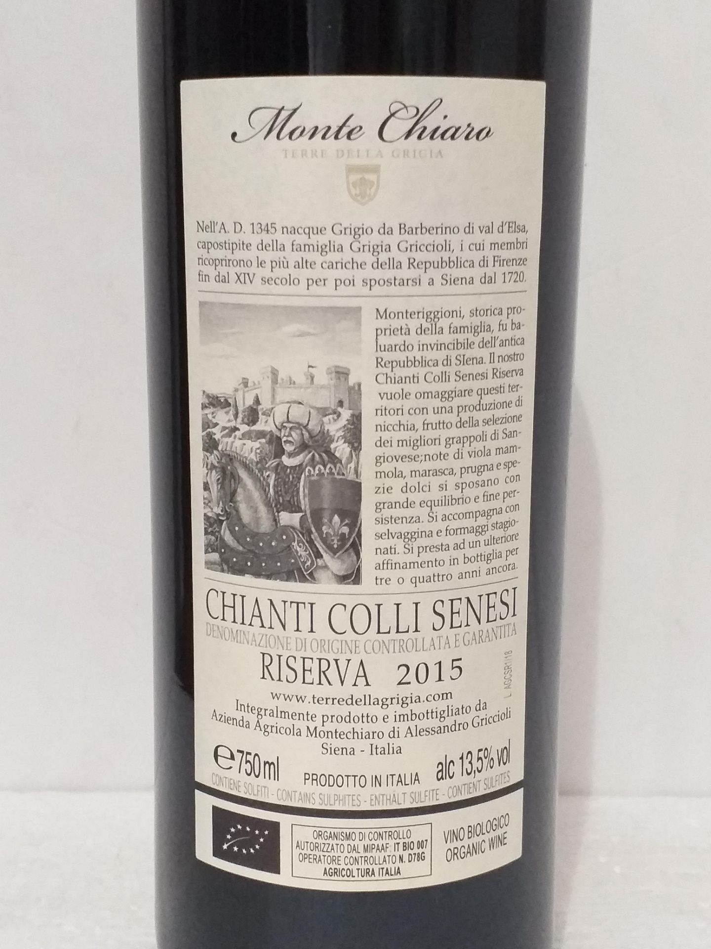 12 Bottles of Chianti Riserva '345 2015 - Image 3 of 3