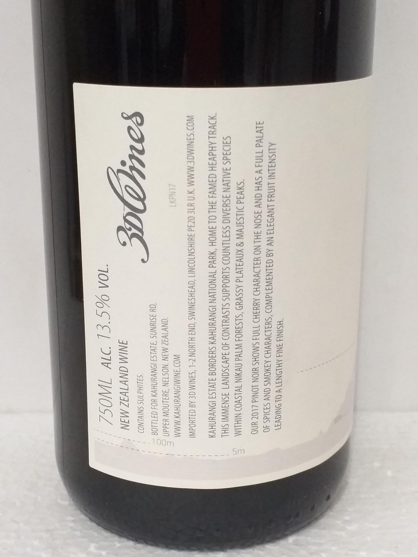 12 Bottles of Heaphy Pinot Noir 2017 - Image 3 of 3