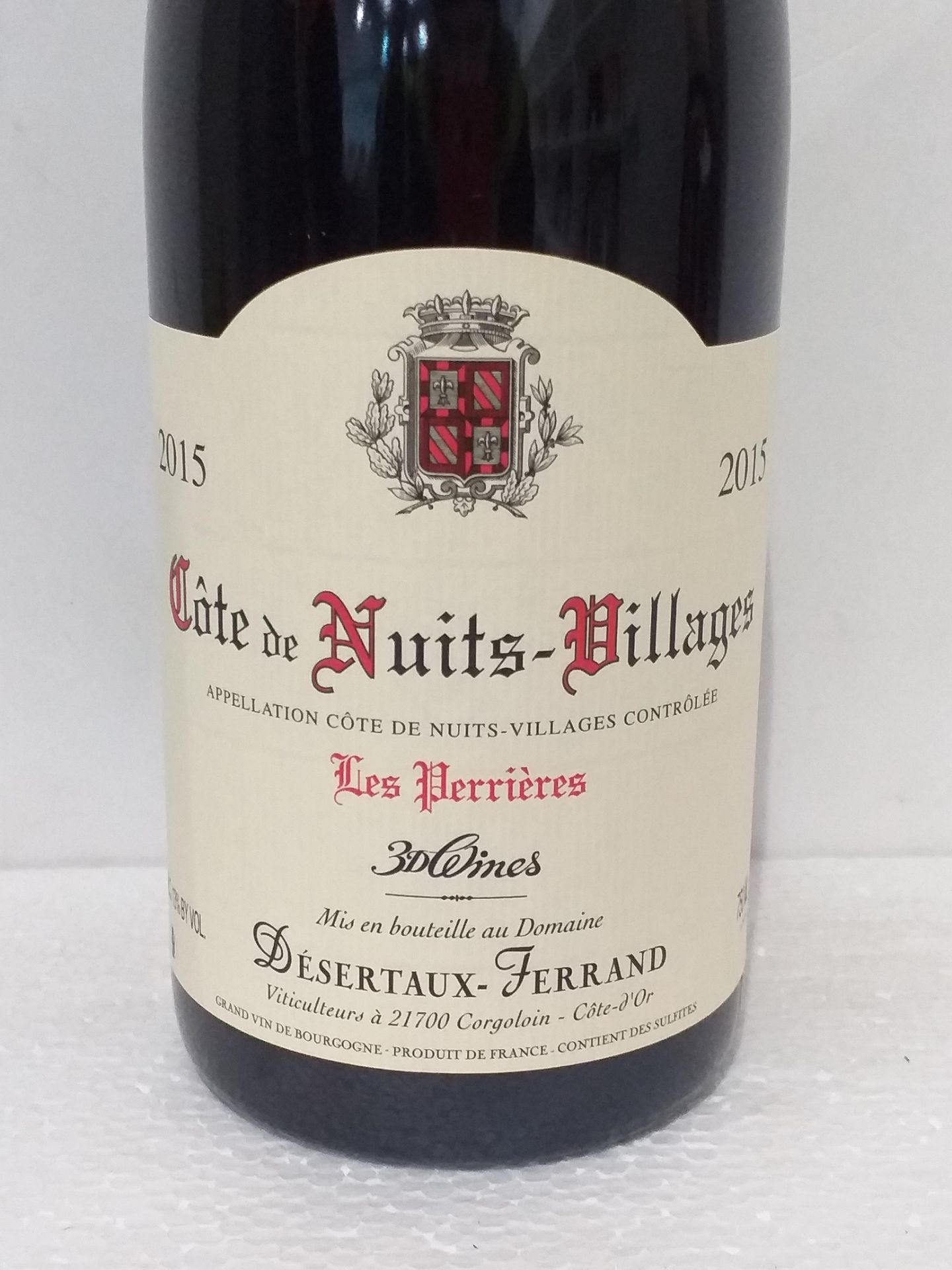 12 Bottles of Cote de Nuits Les Perrieres 2015 - Image 2 of 2