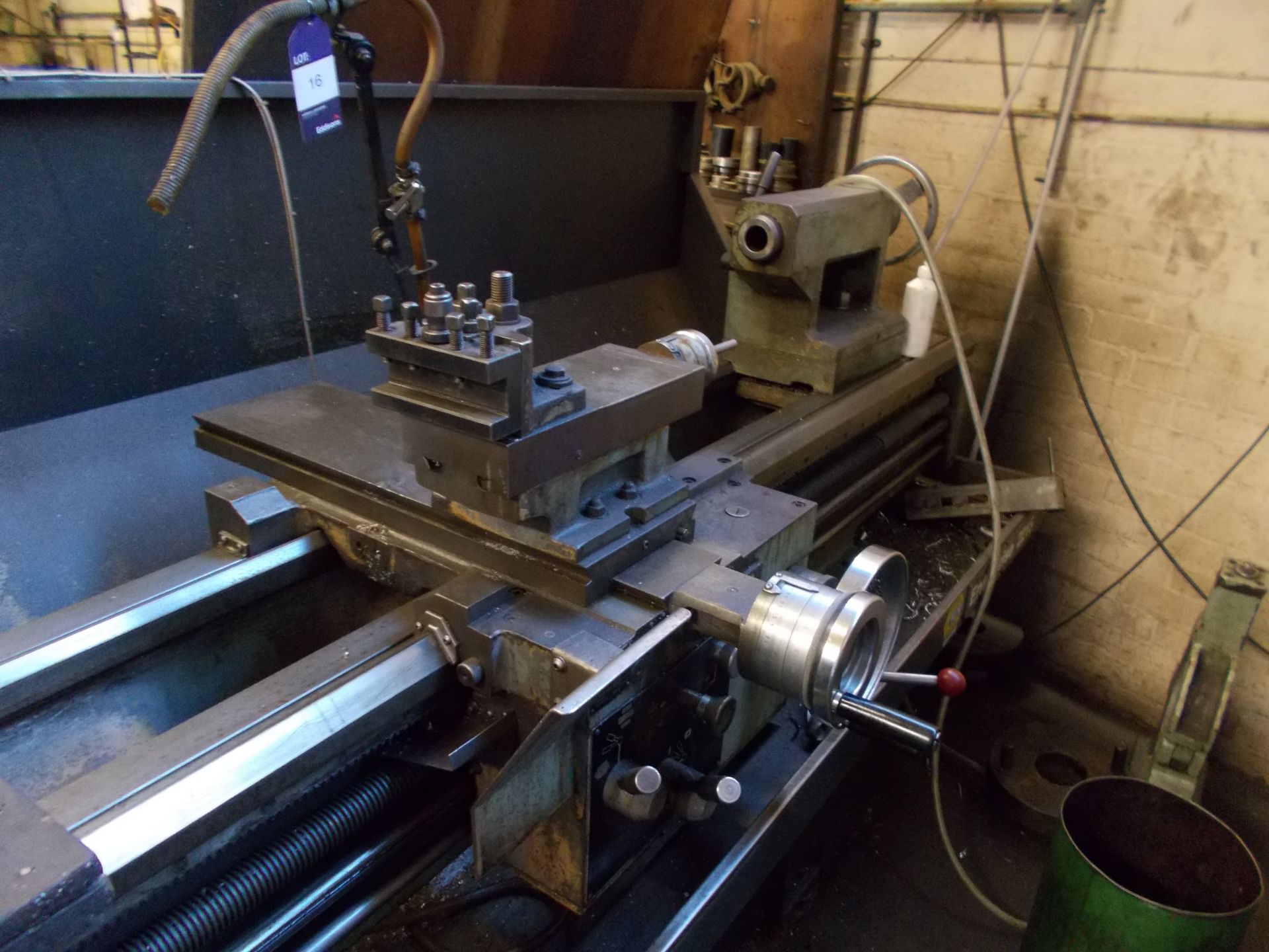 Enterpirse 2215 EP2215 centre lathe (Serial Number: 8520EP739, Year: 1995) with quick release tool - Image 3 of 7