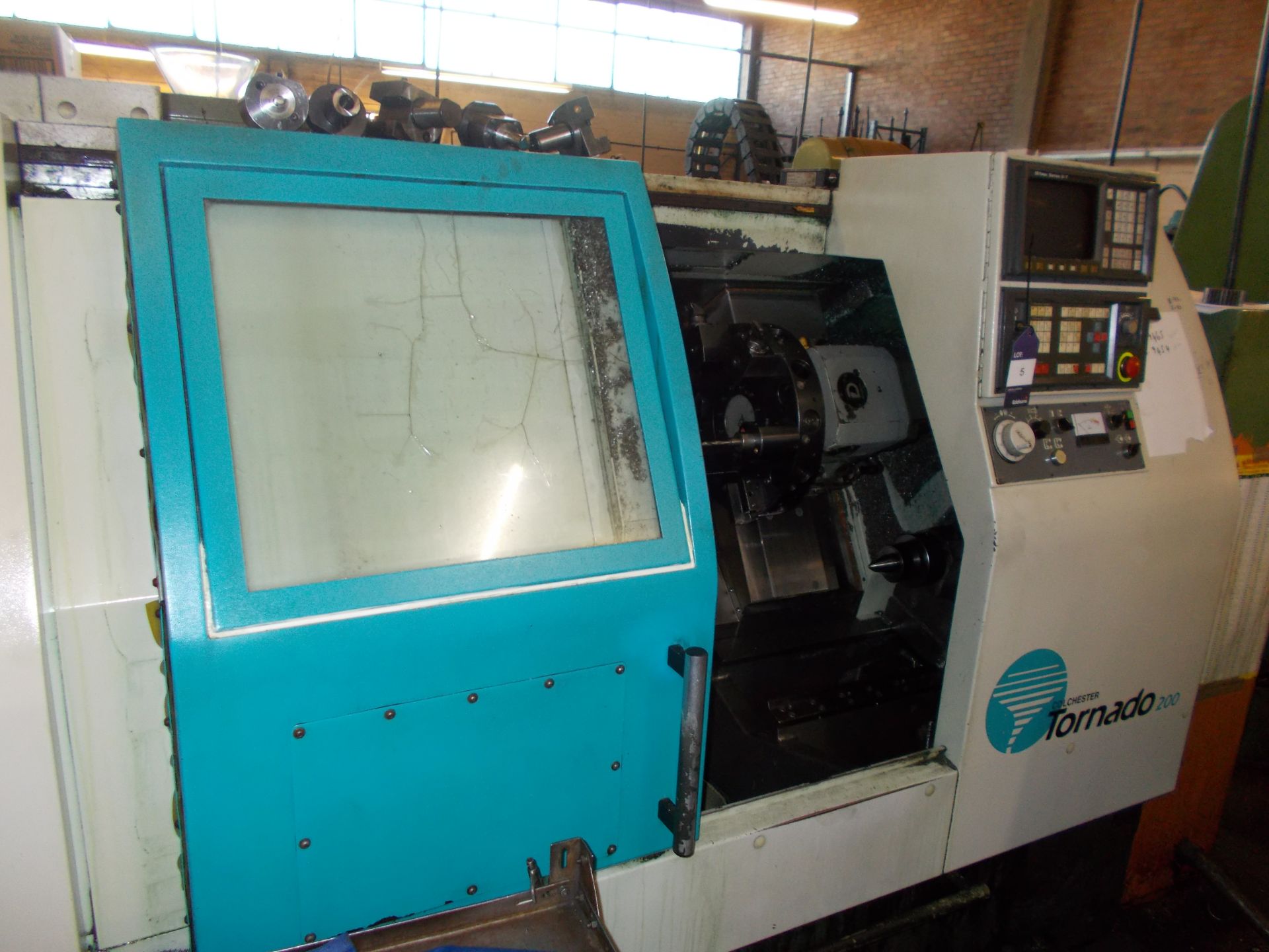 Colchester Tornado 200 CNC lathe (Serial Number: C20241, Year: 1995), with Fanuc Series OT control - Image 2 of 6