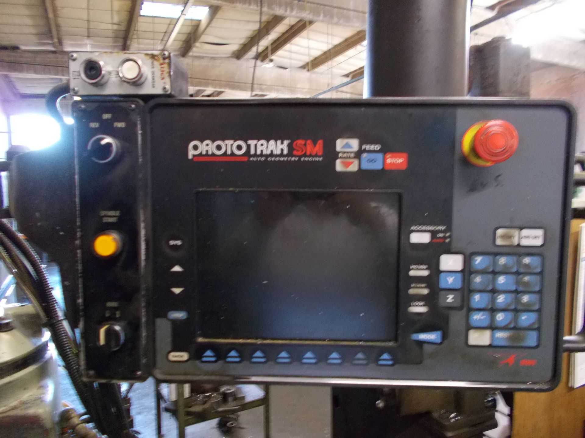 KRV 3000 CNC turret mill (Serial Number: 9820, Year: 2002), with ProtoTrak SM control, with quantity - Image 6 of 7
