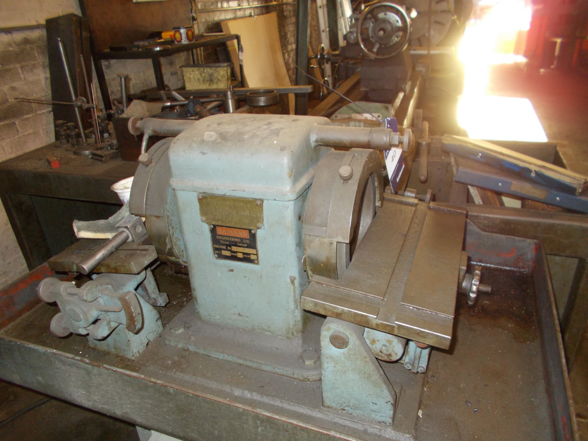 Samand EG.62/168 twin wheel tipped tool grinder - Image 2 of 2