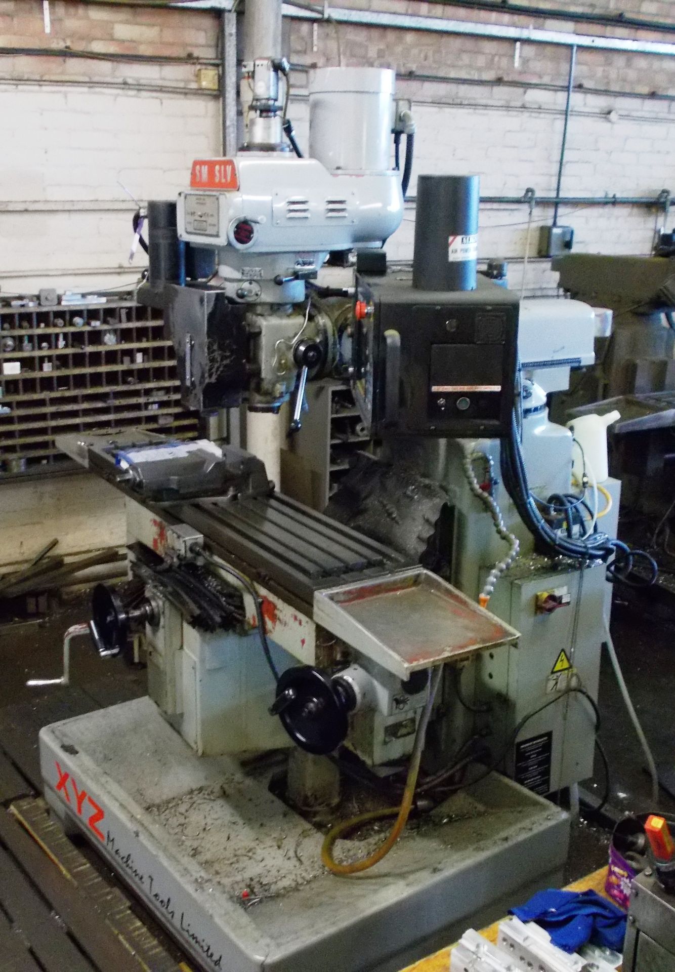 KRV 3000 CNC turret mill (Serial Number: 9820, Year: 2002), with ProtoTrak SM control, with quantity - Image 2 of 7