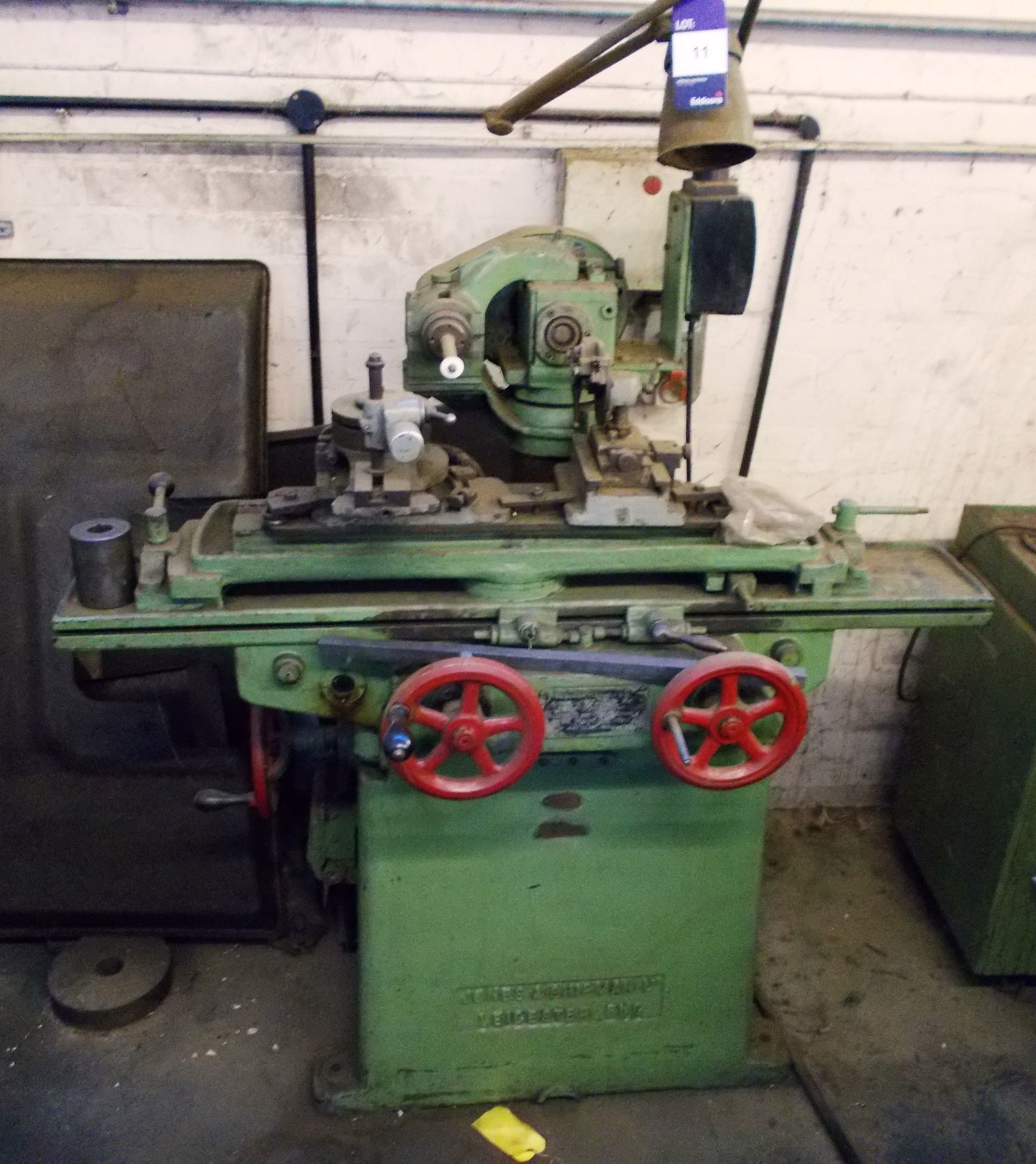 Jones and Shipman cutter / grinder (Machine number: 5952), with DCE Drytex Mk2 mobile extractor