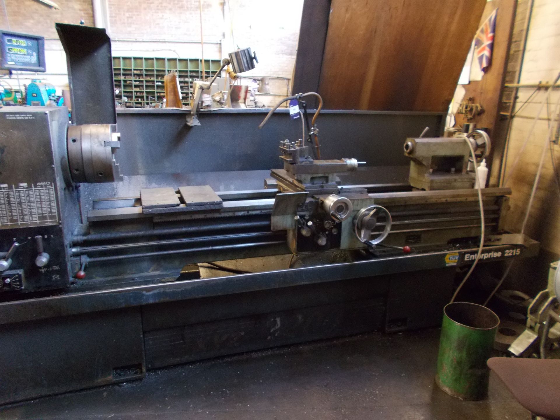 Enterpirse 2215 EP2215 centre lathe (Serial Number: 8520EP739, Year: 1995) with quick release tool - Image 2 of 7