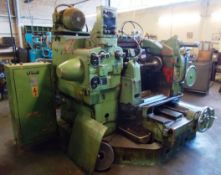 Sykes double helical gear shaper *Please note, purchasers must drain the machines of oil, and remove