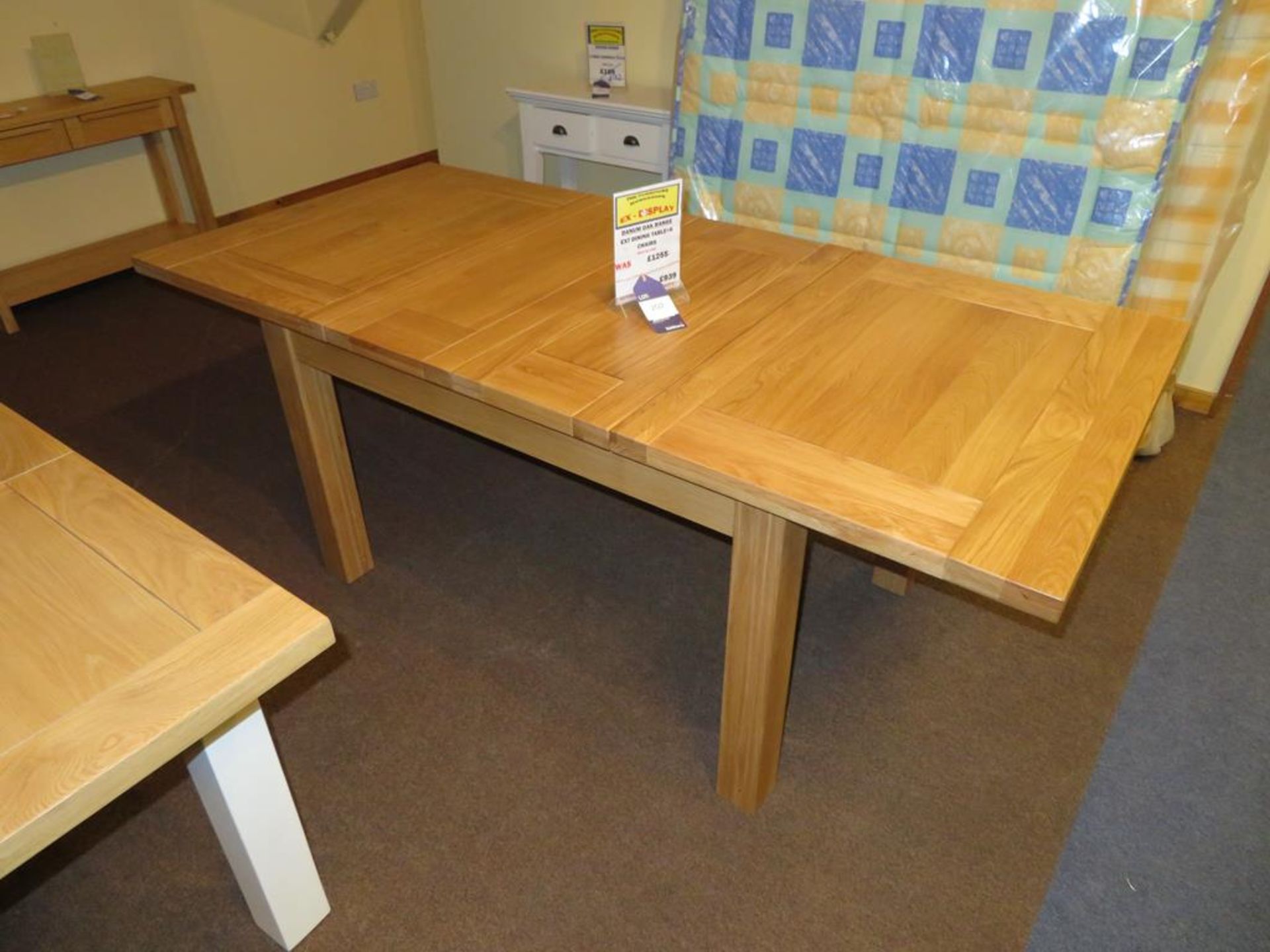 Danum Oak Range Extending Dining Table