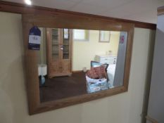 Wooden Framed Mirror