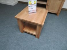 Oak Lamp Table