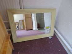 Painted Framed Mirror