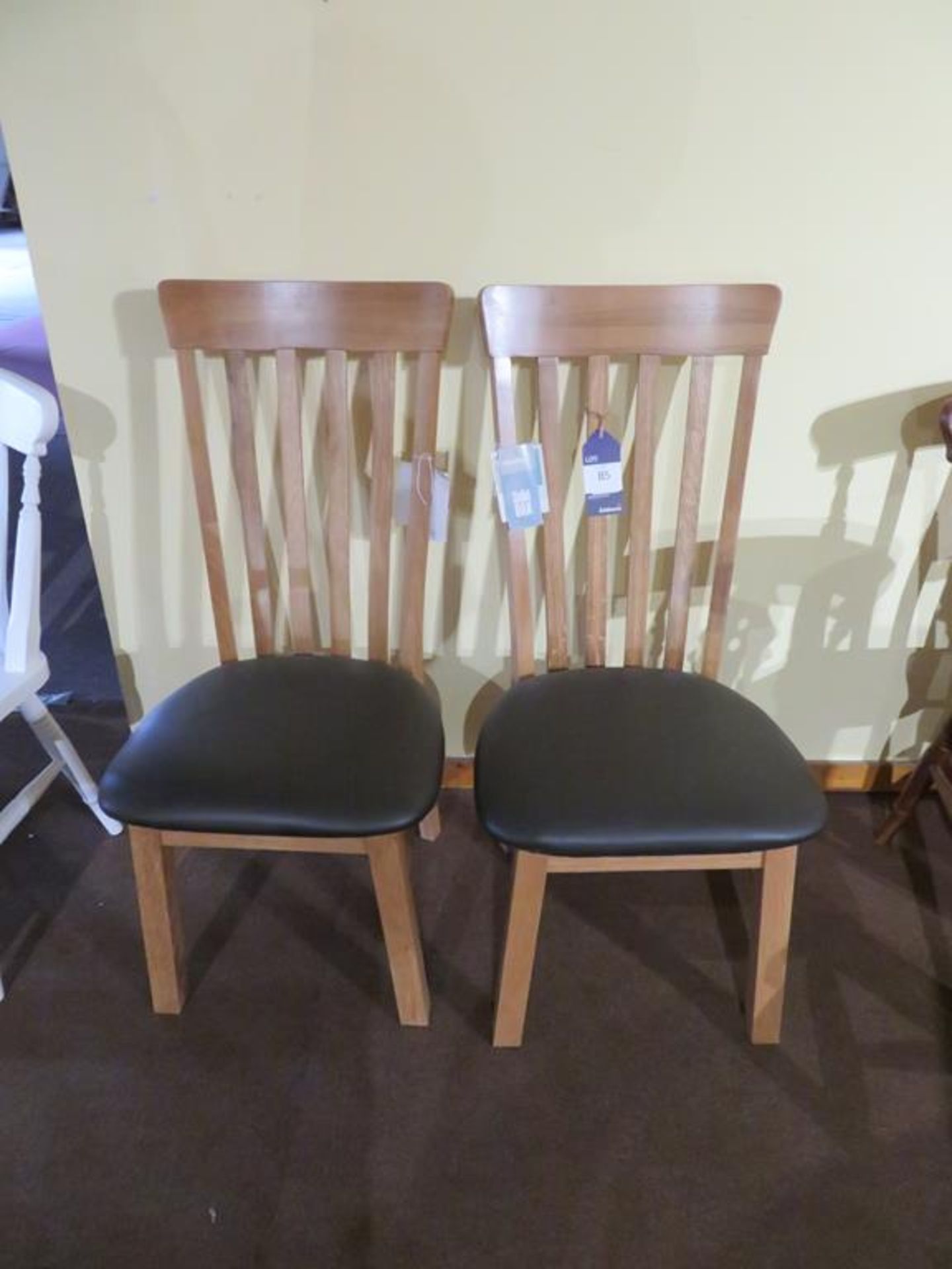 Pair of Oak 'Lyon' Chairs