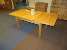 Danum Oak Extending Dining Table