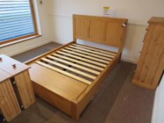 Ripon Oak Range Double Bed Frame