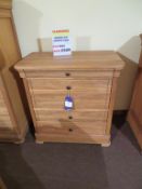 Moreno Oak Narrow Chest of Drawers