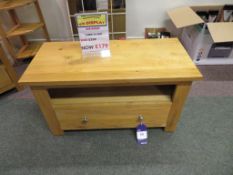 Oak TV Unit