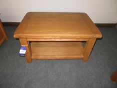 Oak Coffee Table