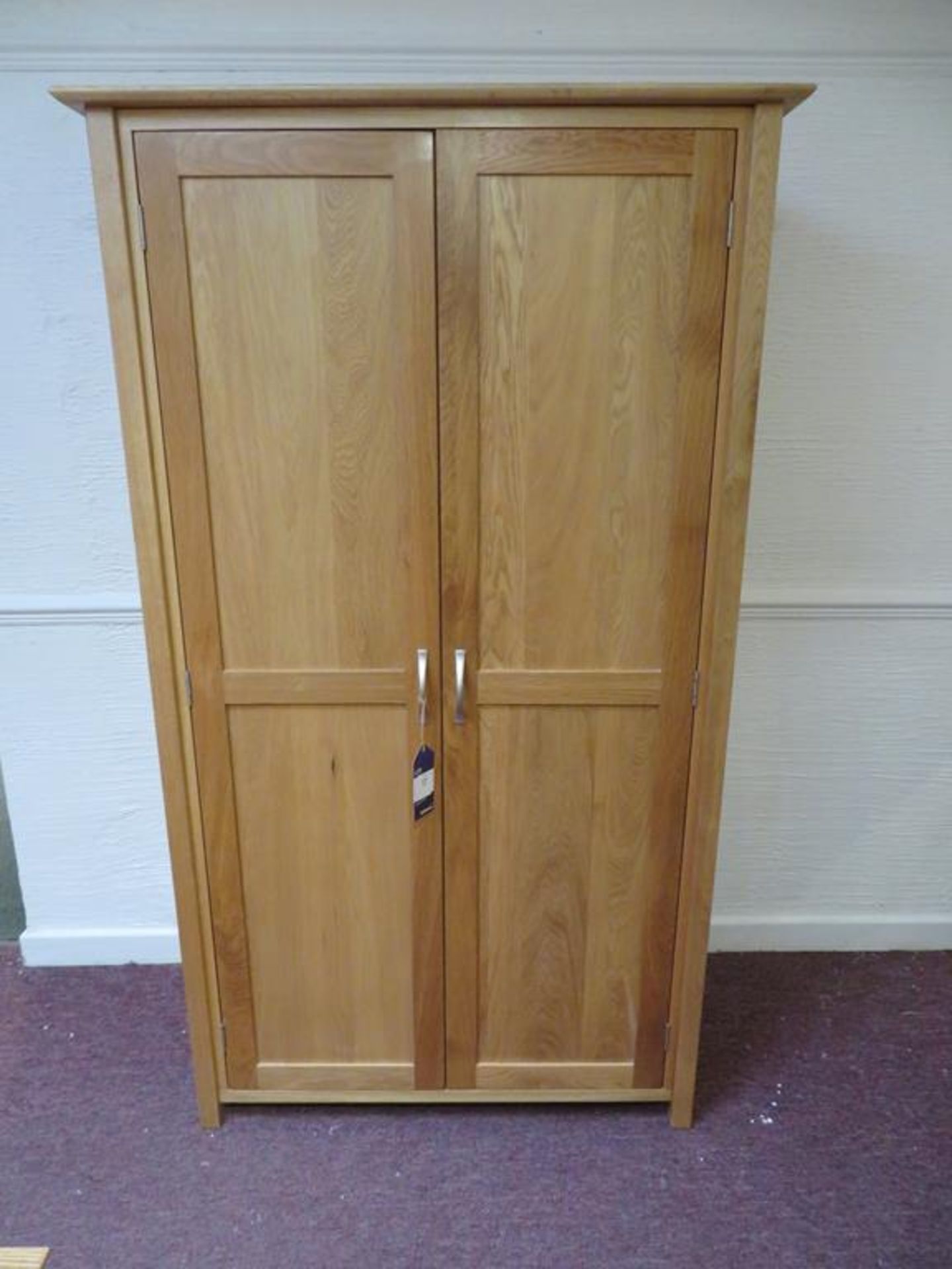 Toulouse Oak Range Double Wardrobe