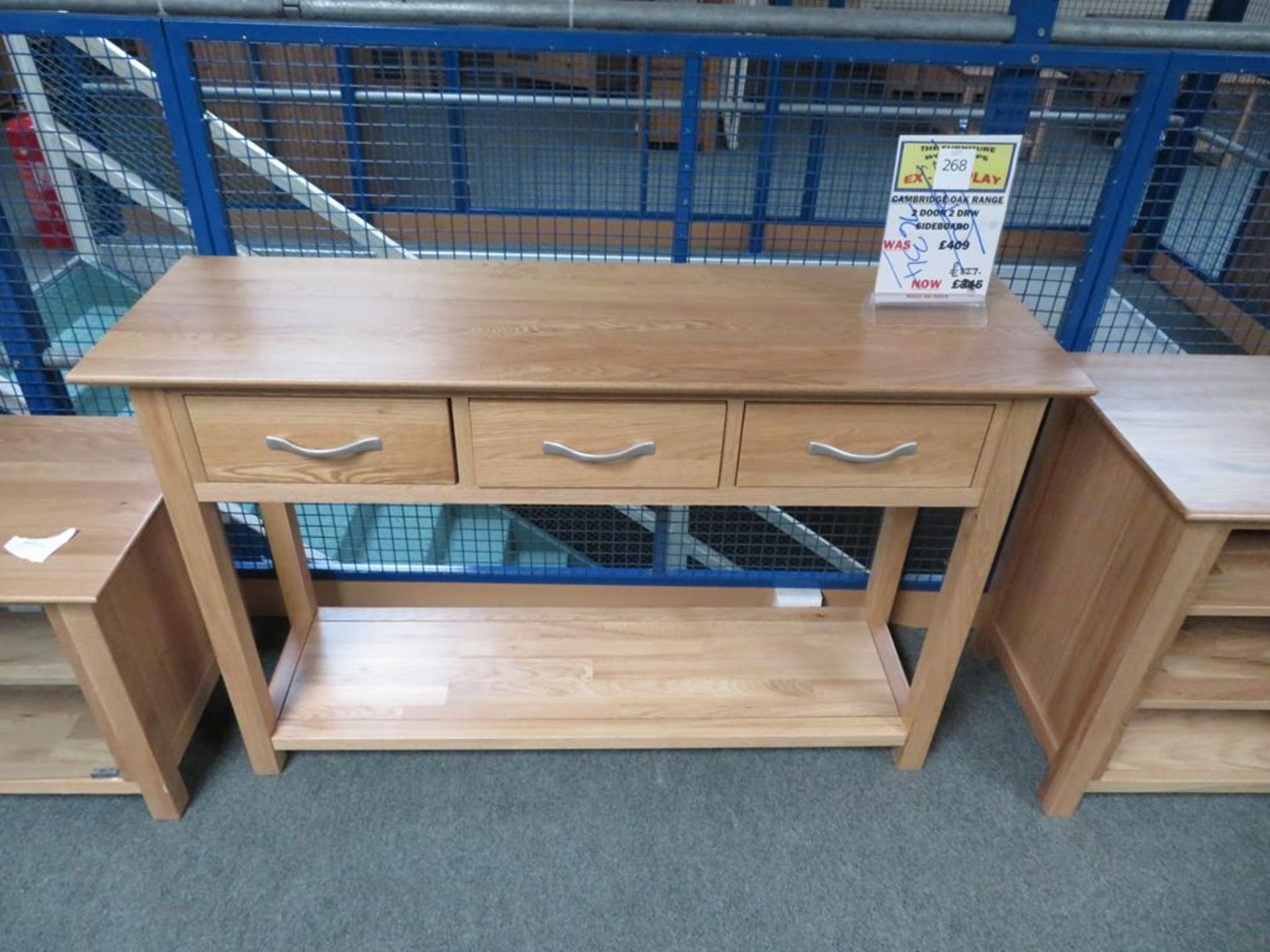 Danum Oak Range Console Table