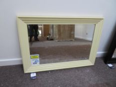 Painted Framed Mirror