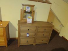 Mexican Range Chest of Drawers and Mirror