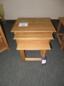 Danum Oak Range Nest of Tables