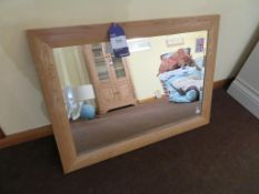 Wooden Framed Mirror