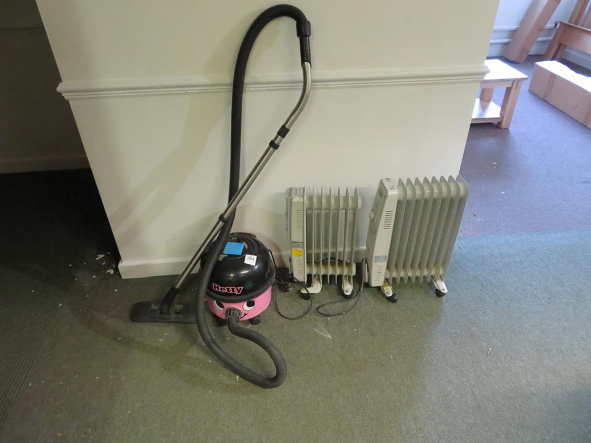 Hetty Vacuum Cleaner and Two Heaters