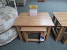 Danum Oak Nest of Tables